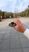 Compact Flying Spinner™ | Hand-Controlled Boomerang Flying Ball with LED Lights | USB Rechargeable