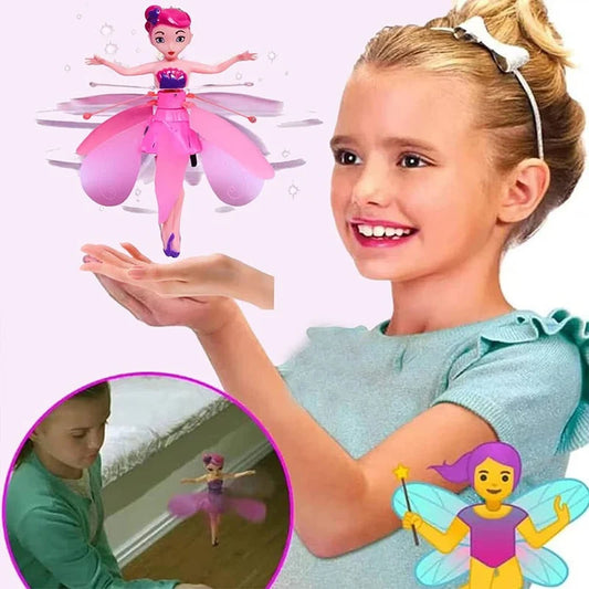 Magic Flying Fairy Princess Doll – Infrared Hand-Controlled Soaring Toy